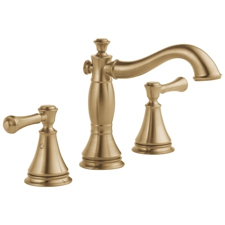 3-hole 6-16" installation Hole Widespread Lavatory Faucet, Champagne Bronze