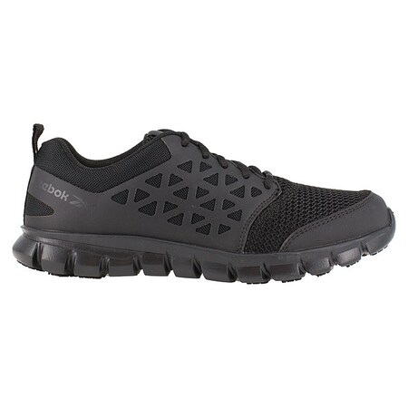 Sublite Cushion Work, Men's Athletic Shoe, 13 M, Mesh, Microfiber, Black