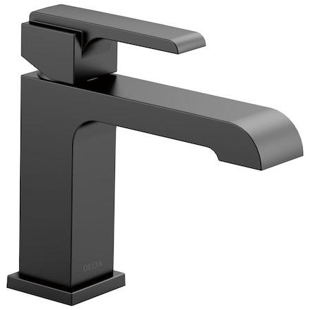1 or 3-hole 4" installation Hole Single Hole Lavatory Faucet, Matte Black