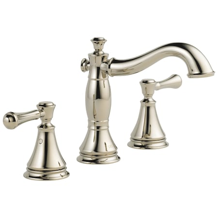 3-hole 6-16" installation Hole Widespread Lavatory Faucet, Polished Nickel