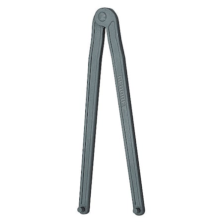 Face Spanner Wrench,17" Capacity,9" L