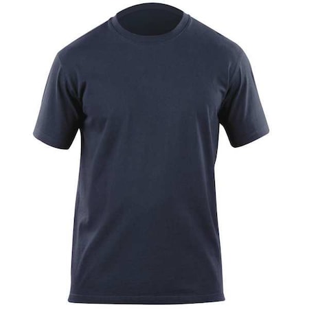 Men's Professional T-Shirt, Cotton, Pullover, Navy, 2XL