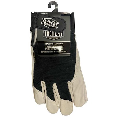 Welding Gloves, Goatskin Palm, 1 PR