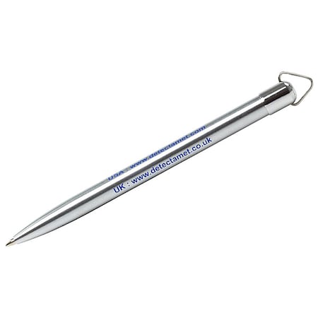 Metal Case Pen,Black Ink,W/Split Ring,PK50