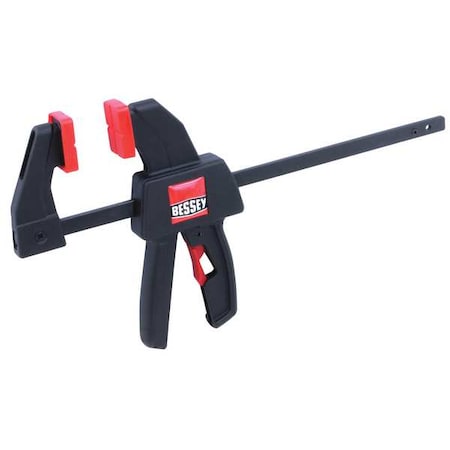 Trigger Clamp, Plastic Handle and 1 5/8 in Throat Depth
