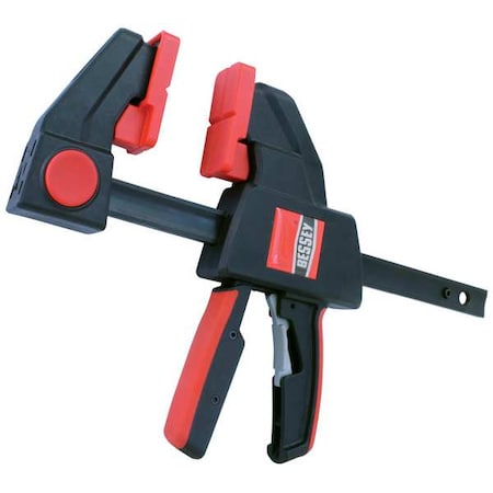 Trigger Clamp, Plastic Handle and 3 5/8 in Throat Depth