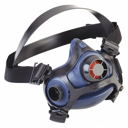 Half Mask Respirator, RU8800, Not Rated, Threaded, Size, M/L 0 Cartridges Included