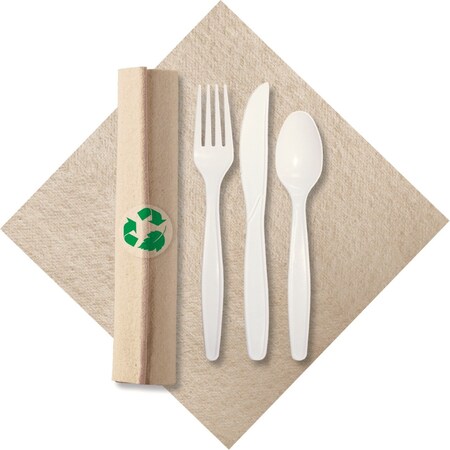 Rolled Linen Dinner Napkin/Cutlery,PK50