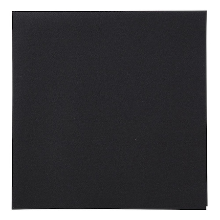 Dinner Napkin,Black,1/4 Fold,PK75