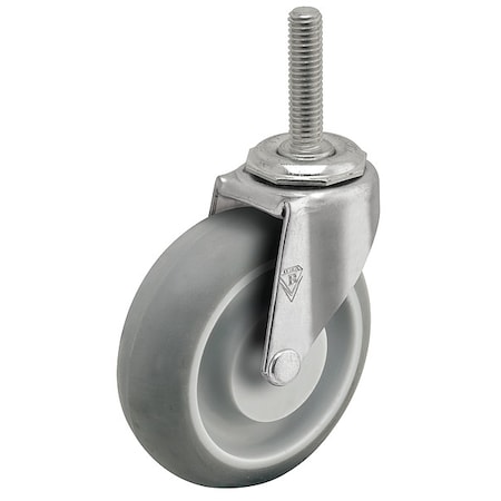 3" X 13/16" Non-Marking Monotech (Donut) Swivel Caster, No Brake, Loads Up To 120 lb