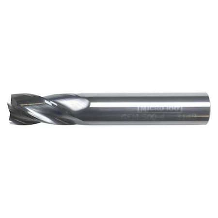 Carb End Mill,7/32 In,4FL,CC,Uncoated