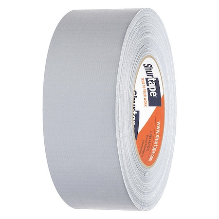 Duct Tape, Silver, 60-1/8 yd L, 1-7/8 in W