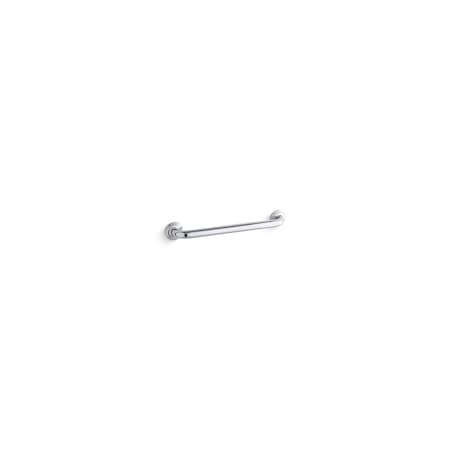 Traditional Traditional 18" Grab Bar, 20-13/16" L, Metal