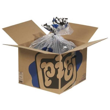 Granular Sorbent, 23 gal Absorbed per Package, 14 lb Bag, Polypropylene, Not Scented, Multicolor