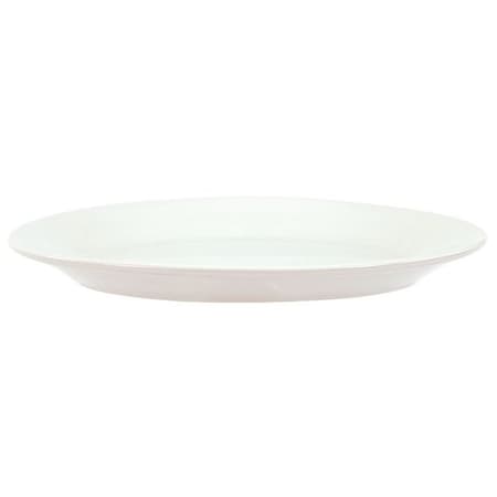 Platter,9-1/2 x 6-3/4 In.,Alp Wht,PK24