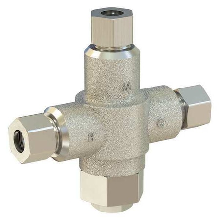 Tempering Valve,Brass,4 gpm Flow Rate