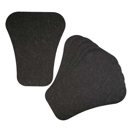 Urinal Floor Mat,19" W,23-1/2" L,PK6