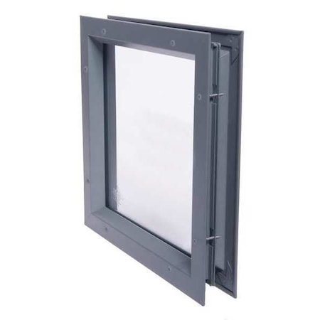 Lite Kit with Glass,Steel,30" Opening H