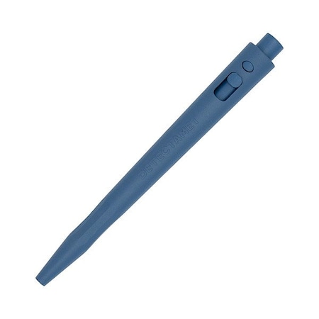 Detectable Pen,Blue Ink,Blue Body,PK50