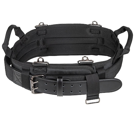 Belt, Tradesman Pro Modular Tool Belt - L, Black, Ballistic Polyester and Leather