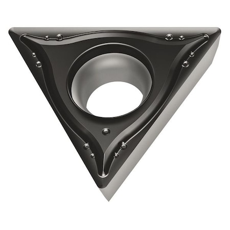 Triangle Turning Insert, Triangle, 1/4 in, TPGT, 0.4 mm, Carbide