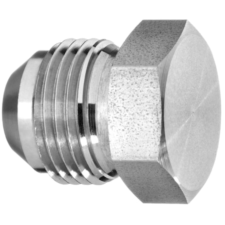37 Deg Flared Fitting - 316SS - Plug for 1" OD