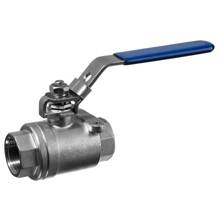 Manual 2-Way Ball Valve,NPT,304 SS
