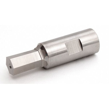 Rotary Hex Punch 1/4" Cut L 3/8"