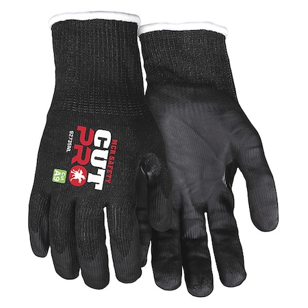 Cut-Resistant Gloves, Cut Level A9 ,Dipped ,Nitrile ,Smooth ,2XL 12 PK