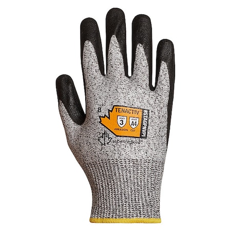 Knit Gloves, Cut Level A5 ,Dipped ,Microporous Nitrile ,Foam ,S 1 PR