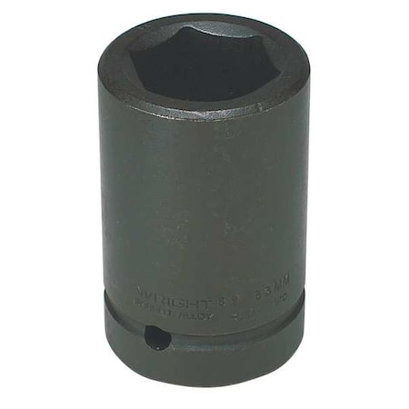 1" Drive, 46mm Size, Metric Impact Socket, 6 Pts