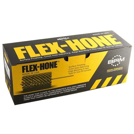 GBD31260 FLEX-HONE, 3.500" (89mm) bore, 13.5" OAL, 60 Grit, Silicon Carbide (SC)
