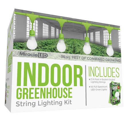 Ultra Grow 4-Socket Corded LED Grow Ligh