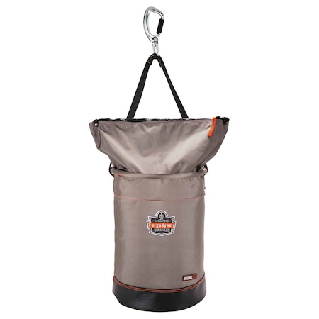 Gray Hoist Bucket with Swiveling Carabiner, L