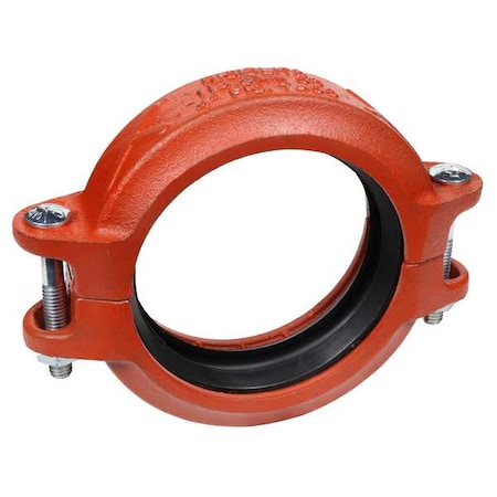 Rigid Coupling, Ductile Iron, 3",Grooved