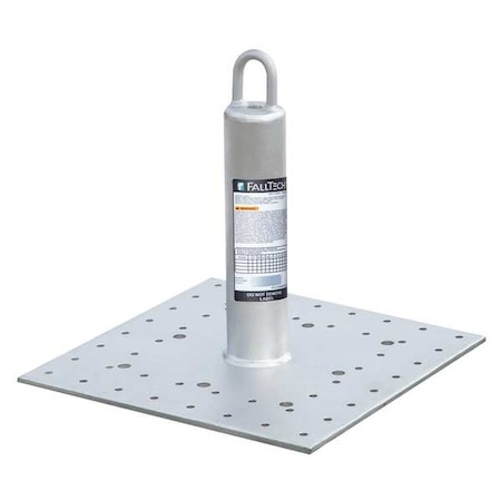 CB Anchor, 310 lb Weigth Capacity, Steel Anchor, Fixed D-Ring, 1 Workers per System
