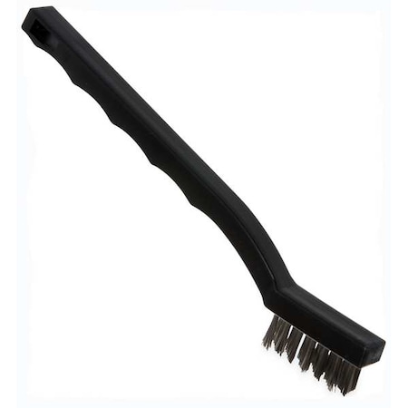 Utility Brush,7 in L,Plastic Handle