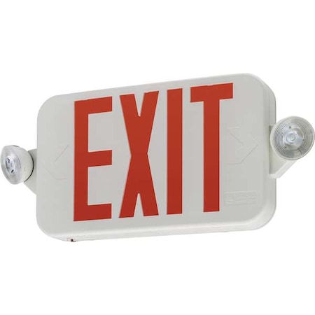LED Emergency Combo Light, Red or Green Switchable, High Output Battery, Round Lamp Heads