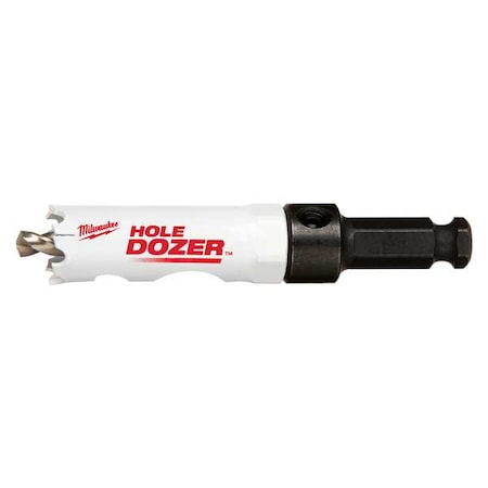 3/4" HOLE DOZER Bi-Metal Hole Saw with Arbor