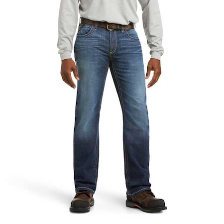 Men's Flame Resistant Pants, 20 cal/sq cm, M 13 oz Denim
