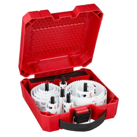 21 pc.. HOLE DOZER General Purpose Bi-Metal Hole Saw Kit