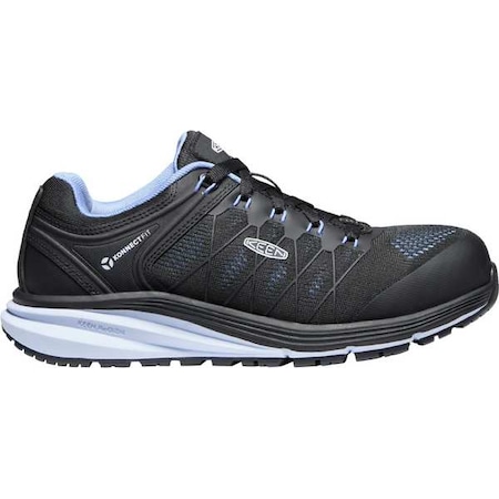 Women's Athletic Shoe, 9, Carbon Fiber Toe, 3 in H, Hydrangea/Black, 1025241