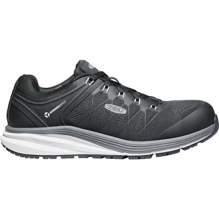 Men's Athletic Shoe, 13, Carbon Fiber Toe, 3 in H, Black/Vapor, 1024604