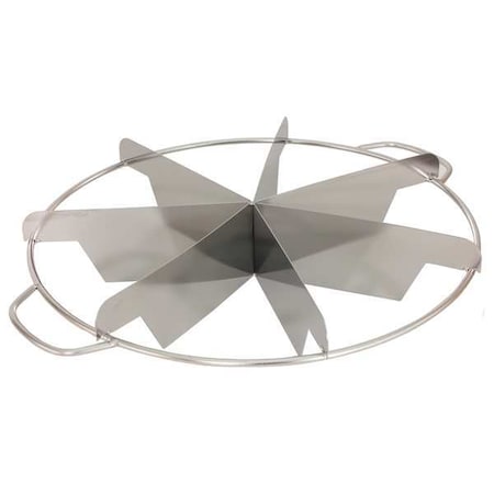 Stainless Steel Pie Cutter with 8 pcs.