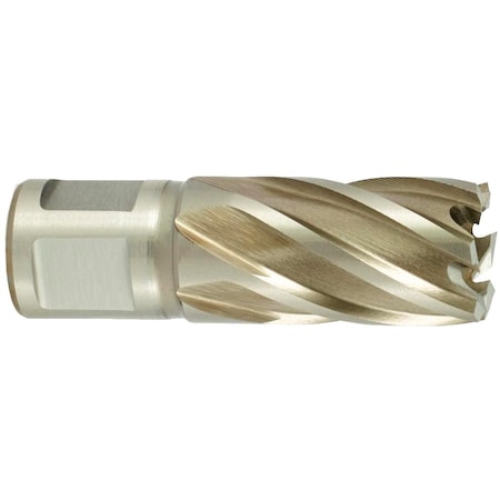 1-1/8 x 1 Max Cutting Dp Cle-Line Annular Cutter HSS Pilot Pin Included Weldon Flat