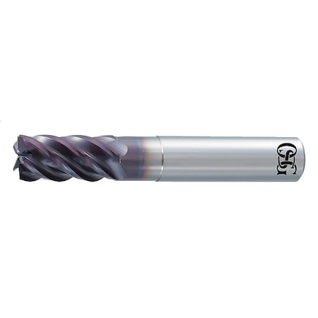 Corner Radius End Mill, 1.25 in, Carbide