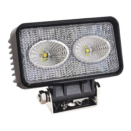 Safety Front Light, Polycarbonate, Black