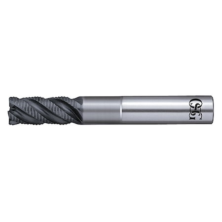 Roughing End Mill, 0.25 in, Carbide