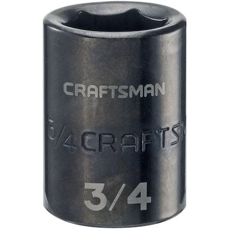 Sockets, 1/2" Drive 3/4" SAE Impact Shal