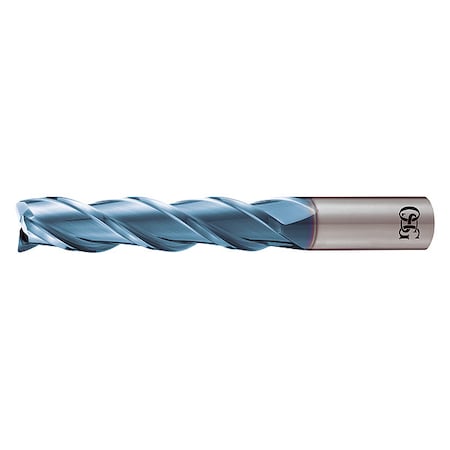 Corner Radius End Mill, 0.75 in, Carbide